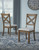 Moriville Grayish Brown 7 Pc. Rectangular Extension Table, 4 Upholstered Side Chairs, Upholstered Bench & Server