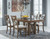 Moriville Grayish Brown Rectangular Dining Room Extension Table