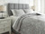 Noel Gray/Tan Queen Comforter Set