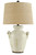 Emelda Cream Ceramic Table Lamp (1/CN)