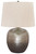 Magalie Antique Silver Finish Metal Table Lamp (1/CN)