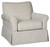 Searcy Quartz Swivel Glider Accent Chair