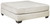 Rawcliffe Parchment Oversized Accent Ottoman