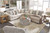 Carnaby Dove Oversized Accent Ottoman