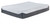 12 Inch Chime Elite White/Blue King Mattress & Adjustable Base