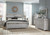 Brashland White 8 Pc. Dresser, Mirror, Chest, California King Panel Bed & 2 Nightstands