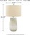 Shavon Beige/White Ceramic Table Lamp (1/CN)