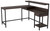 Camiburg Warm Brown L-Desk with Storage