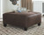 Navi Chestnut Oversized Accent Ottoman