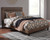 Adelloni Brown King Upholstered HDBD/FTBD/Roll Slats