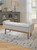 Briarson Beige/Brown Storage Bench