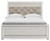 Altyra White Queen Panel Bed