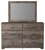 Ralinksi Gray Dresser, Mirror