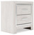 Altyra White Two Drawer Night Stand