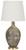 Jemarie Gray/Gold Finish Glass Table Lamp (1/CN)