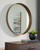 Elanah Gold Finish Accent Mirror