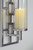 Brede Silver Finish Wall Sconce