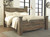 Trinell Brown King Poster Bed