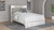 Altyra White Queen Panel Bed with Footboard Storage