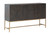 Elinmore Brown/Gold Finish Accent Cabinet