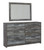 Baystorm Gray Dresser, Mirror