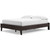 Piperton Black Queen Platform Bed