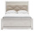 Altyra White Full Panel Bed