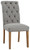 Harvina Gray Dining Upholstered Side Chair