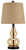 Makana Champagne/Black Glass Table Lamp (1/CN)