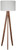 Dallson Brown Wood Floor Lamp (1/CN)