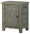 Pierston Gray Accent Cabinet