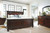 Porter Rustic Brown 5 Pc. Dresser, Mirror, King Panel Bed