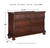 Porter Rustic Brown 5 Pc. Dresser, Mirror, Queen Panel Bed