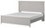 Cottenburg Light Gray/White King Panel Bed