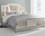 Chevanna Platinum King Upholstered Panel Bed