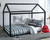 Flannibrook Black Full House Bed Frame
