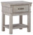 Hollentown Whitewash One Drawer Night Stand