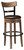 Pinnadel Light Brown Tall Upholstered Swivel Barstool(1/CN)