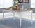 Skempton White/Light Brown Rectangular Table w/Storage