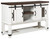 Valebeck White/Brown Dining Room Server