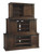 Budmore Rustic Brown Medium TV Stand