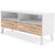 Piperton White / Brown Medium TV Stand