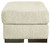 Caretti Parchment Ottoman