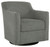 Bradney Smoke Swivel Accent Chair