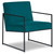 Aniak Blue / Green Accent Chair