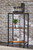 Bevinfield Brown/black Bar Cart