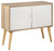 Orinfield Natural/white Accent Cabinet