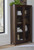 Balintmore Dark Brown Accent Cabinet Vertical