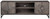 Treybrook Distressed Gray 2 Door Accent Cabinet