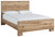 Hyanna Tan King Panel Bed